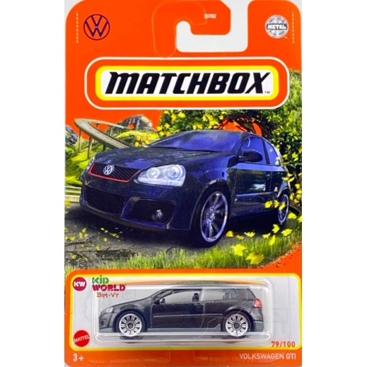 Xe mô hình Matchbox Volkswagen GTI GVX89.