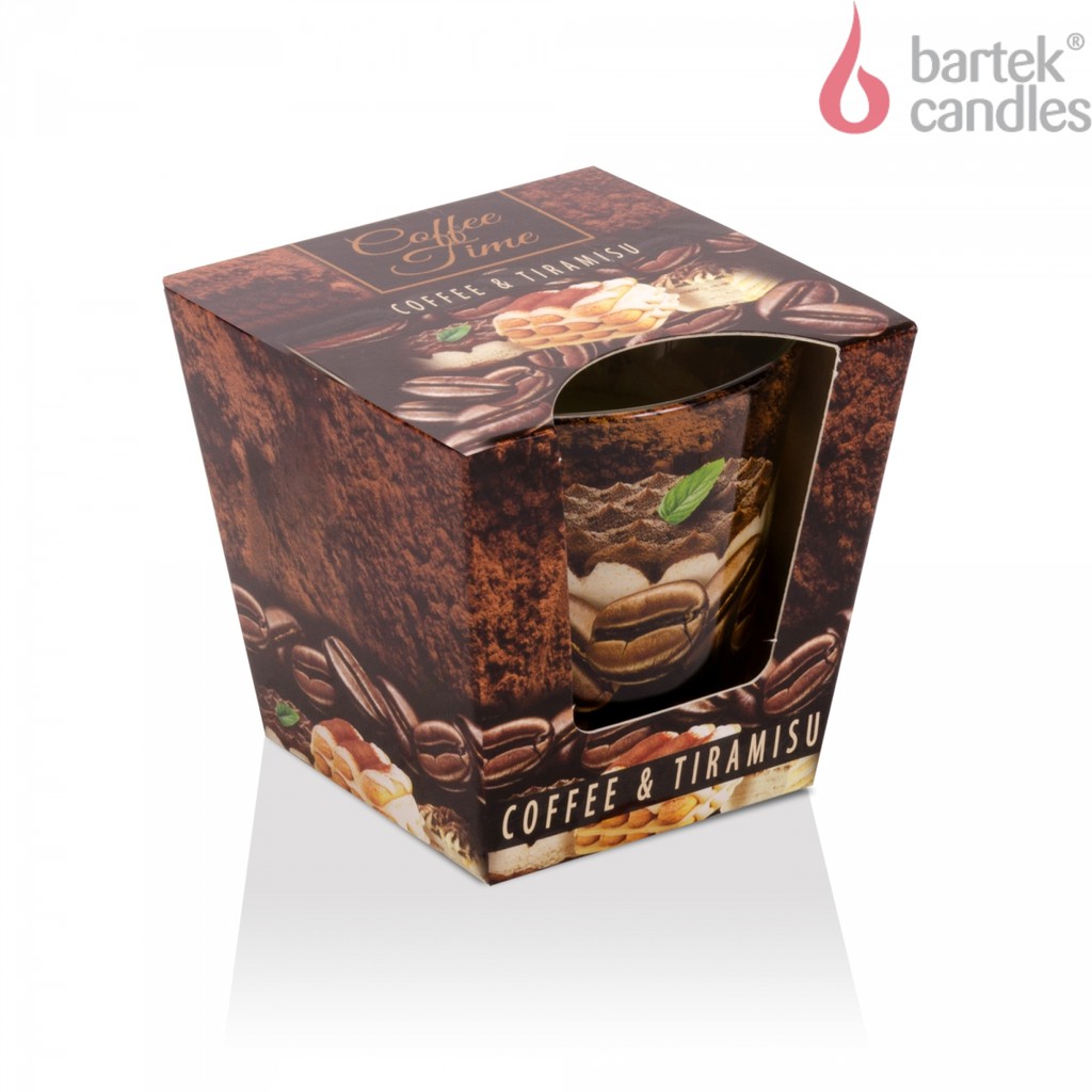 Ly nến thơm Bartek Candles BAT5200 Coffee Time 115g (Hương cà phê)