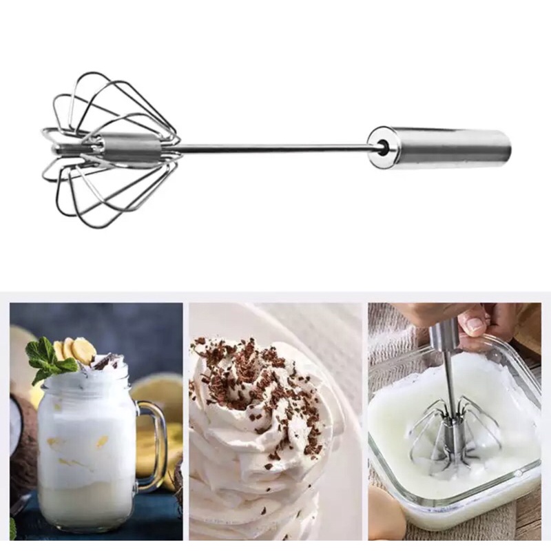 Cây đánh trứng ,bơ có trục xoay inox dày dặn chắc chắn
