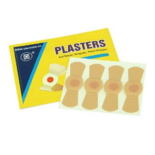 Gói 4 miếng dán mụn cóc, mụn cơm,  vết trai cứng