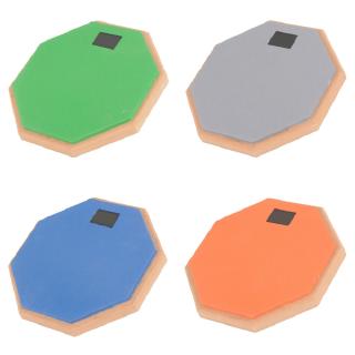8 Inch Rubber Wooden Dumb Drum Practice Training Drum Pad Music Instruments for Jazz Drums Exercise
