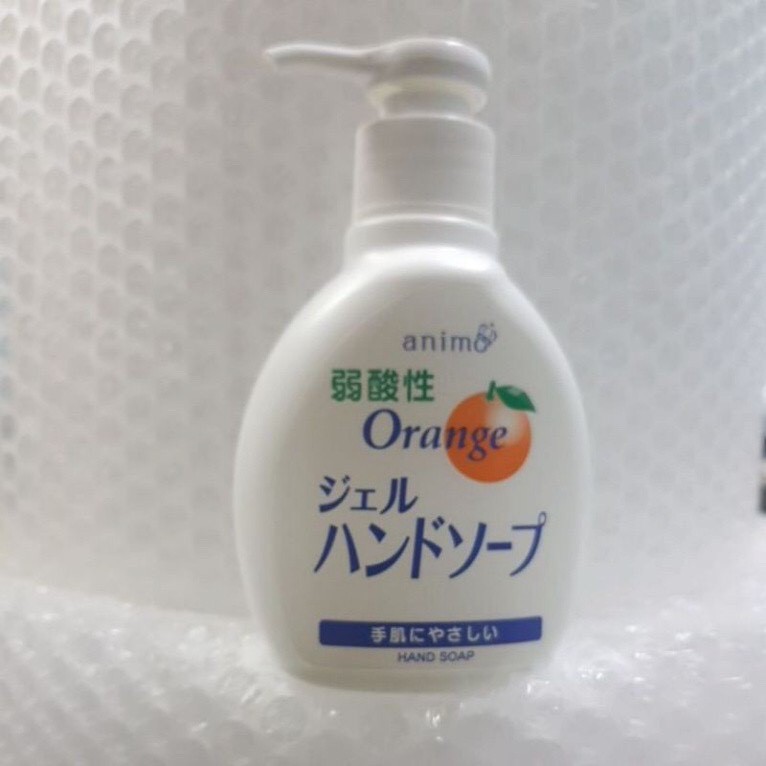 Dung dịch nước rửa tay Rocket Amino hương cam 200ml - gel rửa tay Nhật Bản
