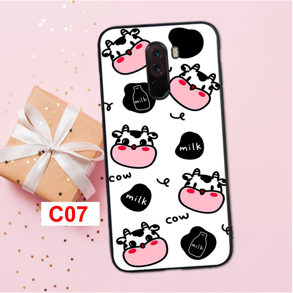 [HÀNG MỚI VỀ]ỐP LƯNG XIAOMI POCOPHONE F1 HÌNH BÒ SỮA CỰC ĐÁNG YÊU-BỀN ĐẸP