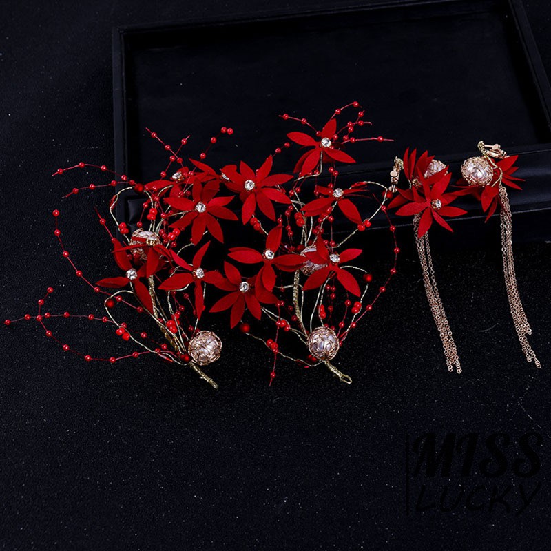 Khuyên tai nữ kiểu dáng thời trang phong cách Trung Hoa