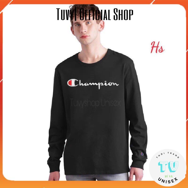 Áo nỉ nam nữ unisex TUVYSHOP Áo Sweater nỉ Champion HSU0621