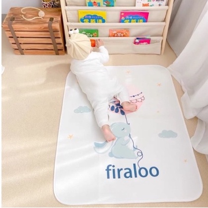 (Chọn mẫu) Tấm lót chống thấm 4D - Tấm lót thay bỉm cho bé 50*70cm NicaKids