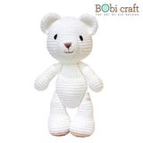 Thú bông len Bobicraft - Gấu Bobbie tinh nghịch - Đồ chơi an toàn Quà tặng bé