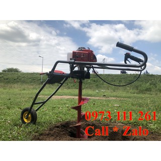 Máy khoan lỗ trồng cây công suất 2,3kw chính hãng tặng kem mũi khoan 150mm