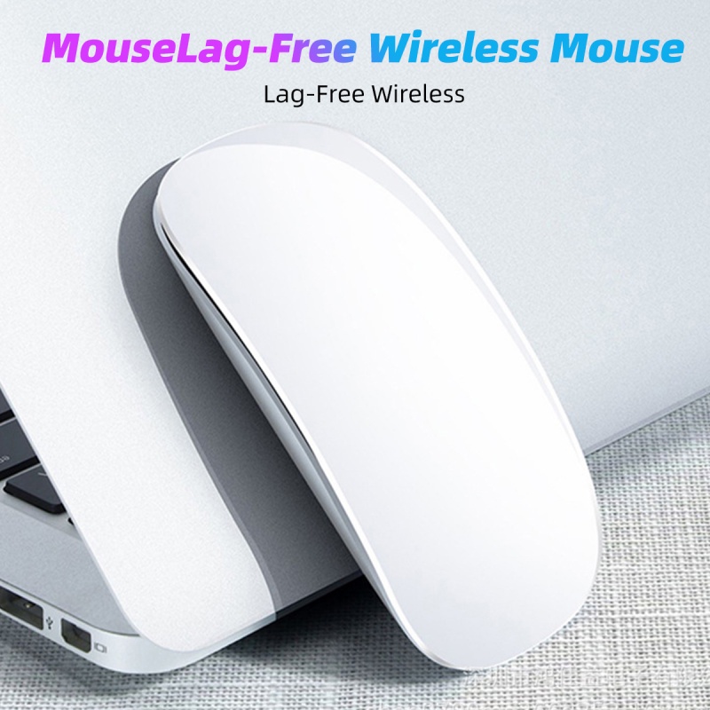 Chuột bluetooth HdoorLink không dây siêu mỏng có thể sạc lại thích hợp cho MacBook Air Mac Pro 2.4G