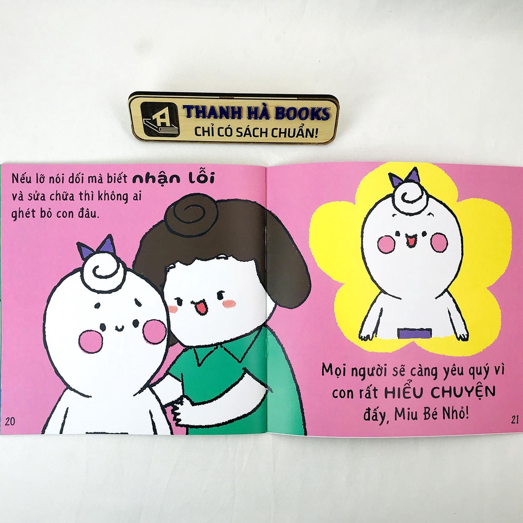Sách - Ehon Kĩ Năng Sống - Miu Bé Nhỏ - 8 quyển lẻ tùy chọn (3-6 tuổi) Phần 2