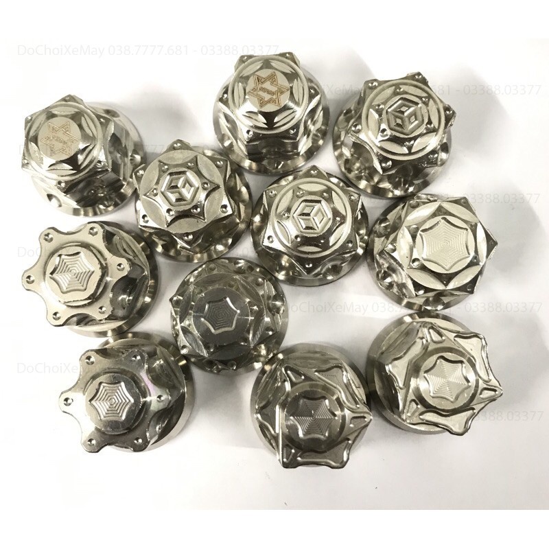 Tán bít Salaya 10li 12li 14li , tán salaya bít đầu chuẩn inox 304 . DoChoiXeMay