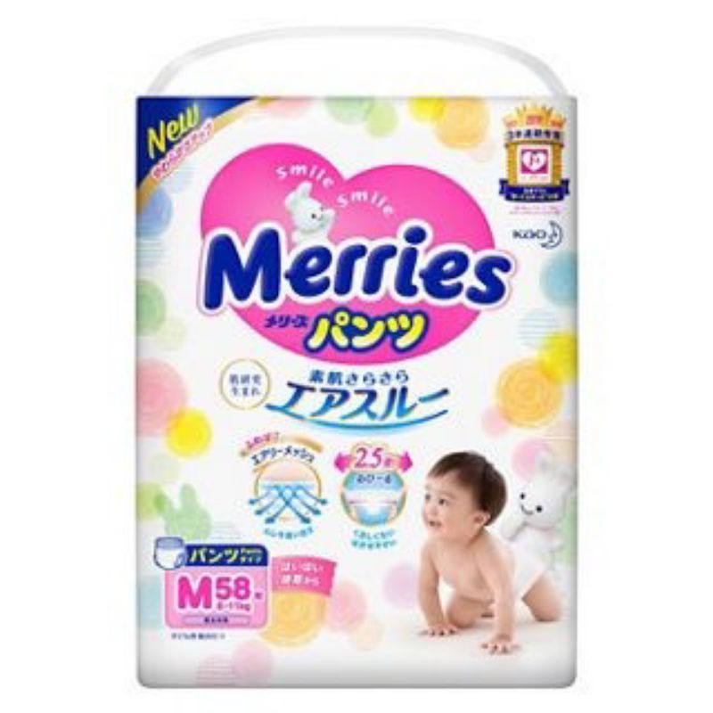 Thanh Lý Tã Quần Merries M58 .