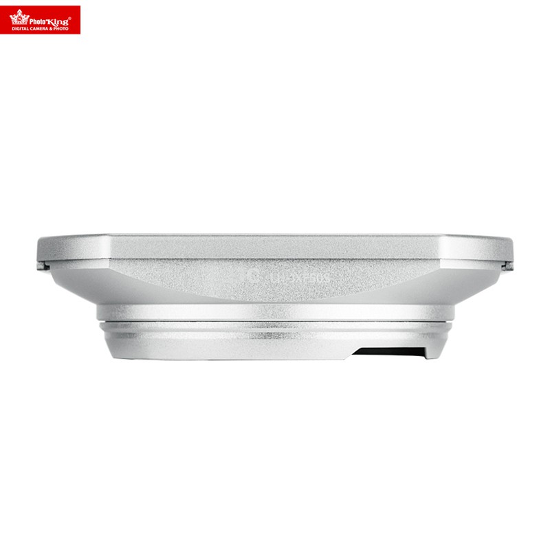 Hood vuông có nắp đậy JJC LHJXF50S bạc cho Fujifilm XF 50mm f2 R WR