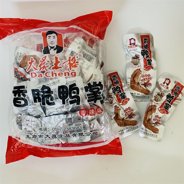 Chân vịt cay Dacheng 31.8g 💥 Avatnoww 💥 đồ ăn vặt trung quốc