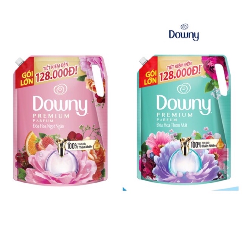 Nươc xả vải Downy hương đoá hoa ngọt ngào 2.2 lít