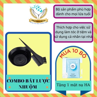 Combo Bát Và Lược Nhuộm Tóc tại nhà