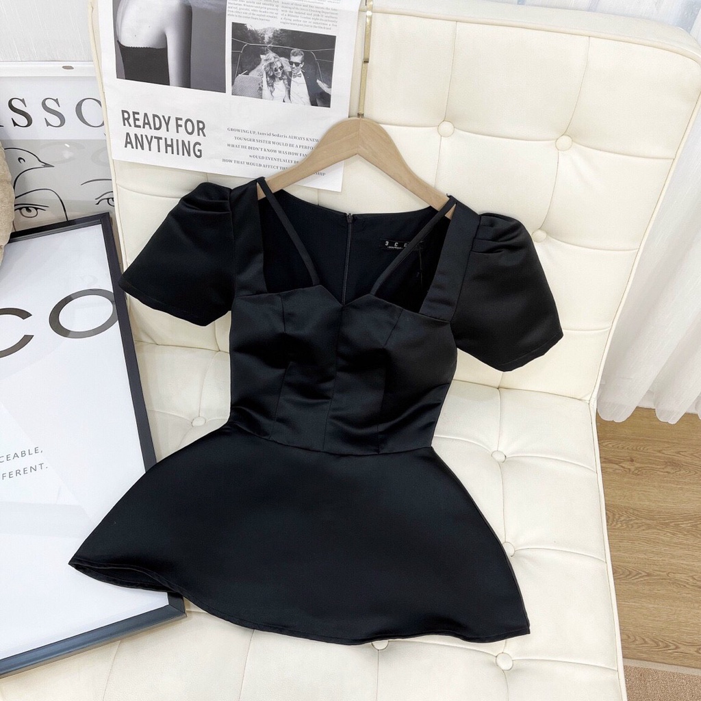 Áo peplum cổ V 2M