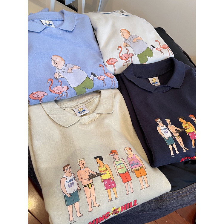 Áo ADLVXKINGoftheHill chất nỉ chân cua mềm mại mùa đông(có sẵn)