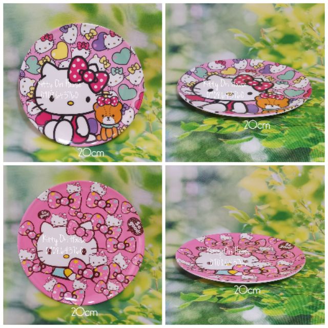 🍀Dĩa tròn dẹt Kitty🍀