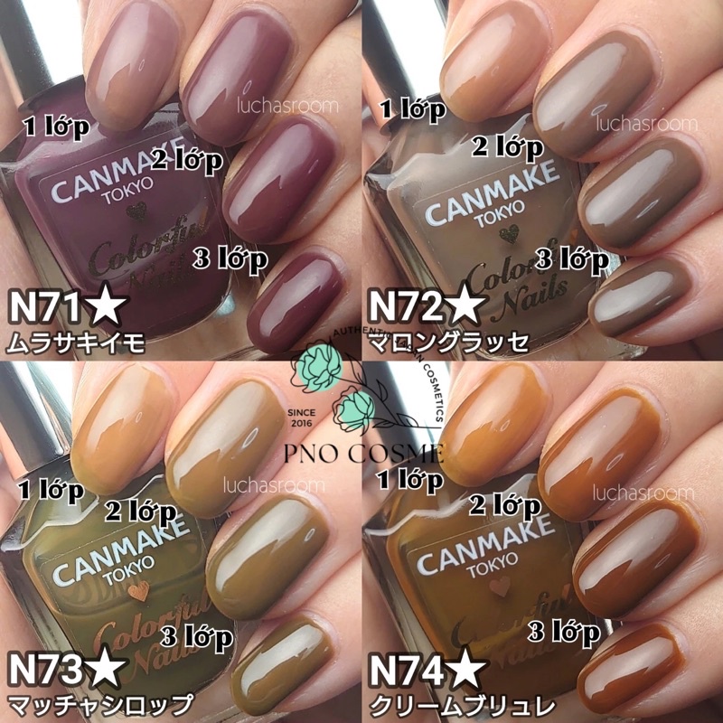 Sơn móng tay Canmake - nội địa Nhật