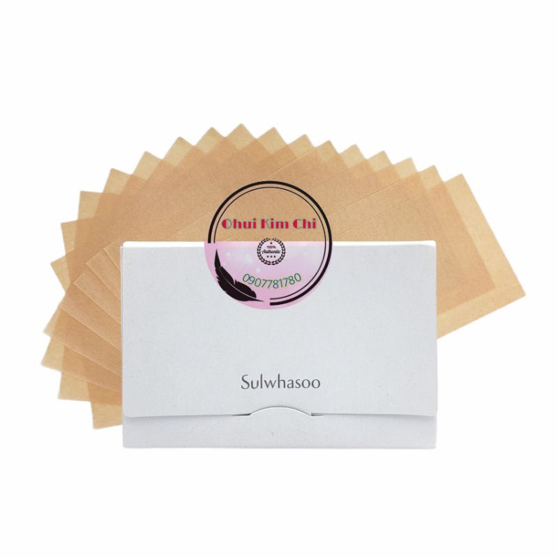 Giấy thấm dầu Sulwhasoo siêu thắm dầu