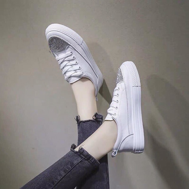 Giày thể thao Nhũ Bạc Cực Chất