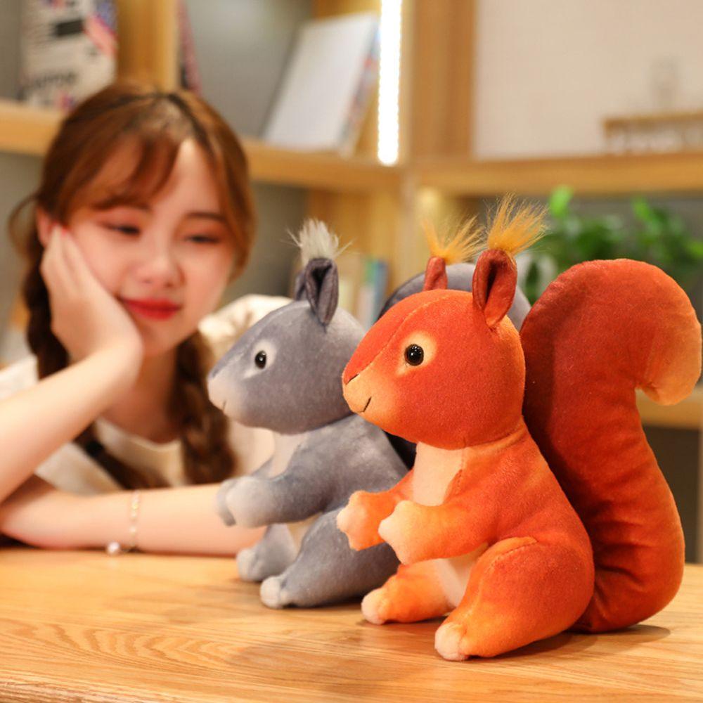 Đồ chơi nhồi bông Hình Chú Sóc Hoạt Hình 25cm