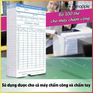 BỘ 100 THẺ CAO CẤP CHO MÁY CHÂM CÔNG