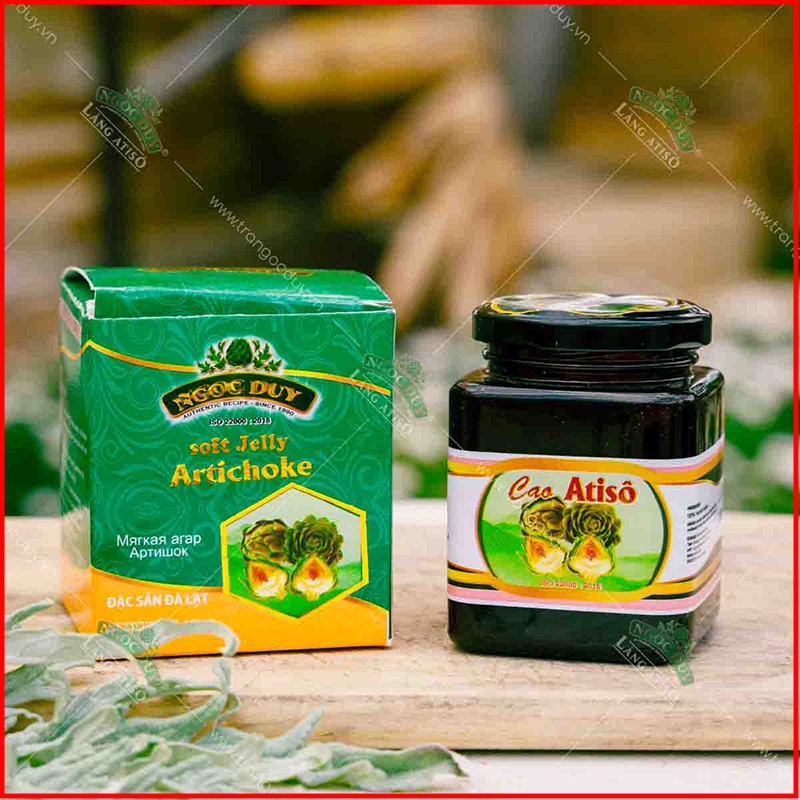 Cao Atiso Mềm Ngọc Duy 100% Lá Khô Atiso [Hủ 200gr] - NMOFF