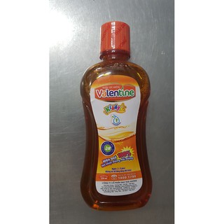 Nước súc miệng trẻ em Valentine Kiddy Thái Dương 250ml
