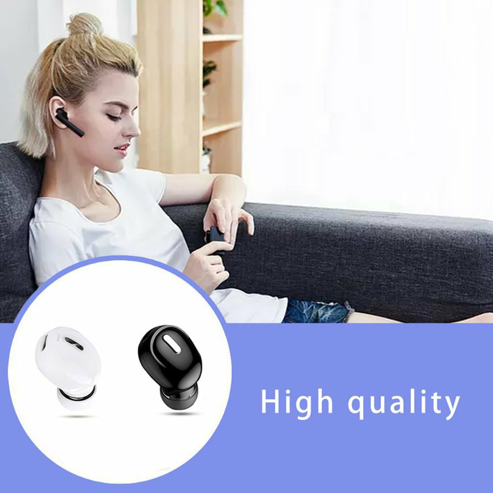 Tai nghe chơi game thể thao không dây Bluetooth 5.0 mini có micro rảnh tay