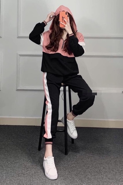  [Nhập mã WA12150 giảm 20k đơn 150k]-BỘ THỂ THAO THU ĐÔNG NỮ CHẤT UMI | BigBuy360 - bigbuy360.vn