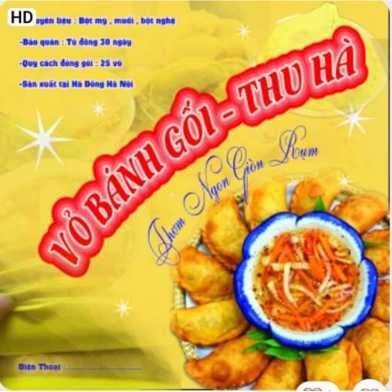 Vỏ bánh gối sz 15 cm ( chỉ giao KV miền Bắc ạ
