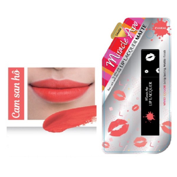 Son kem lì Miracle Apo Lip Lacquer Matte - BẢN MỚI