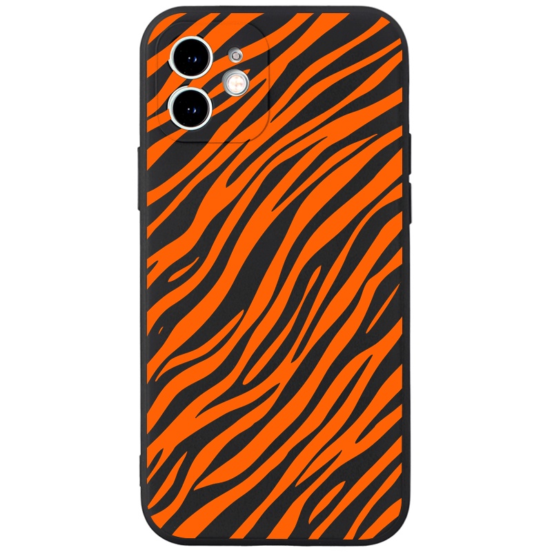 Ốp lưng JURSUE mềm chống bẩn hình độc lạ đen Cho iPhone 14 13 12 11 Pro Max SE 2020 X XR XS 8 7 ip 6S 6 Plus Y2357