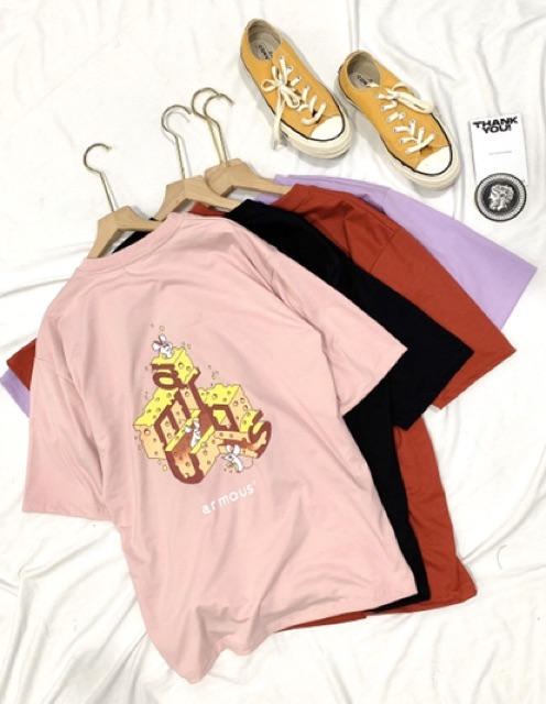 ( SALE 69K ) Áo Thun Tay Lỡ CHEESE Form Unisex | BigBuy360 - bigbuy360.vn