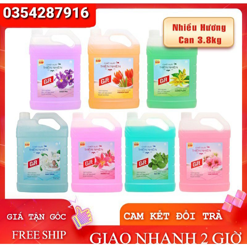 Lau sàn Gift 3,8kg