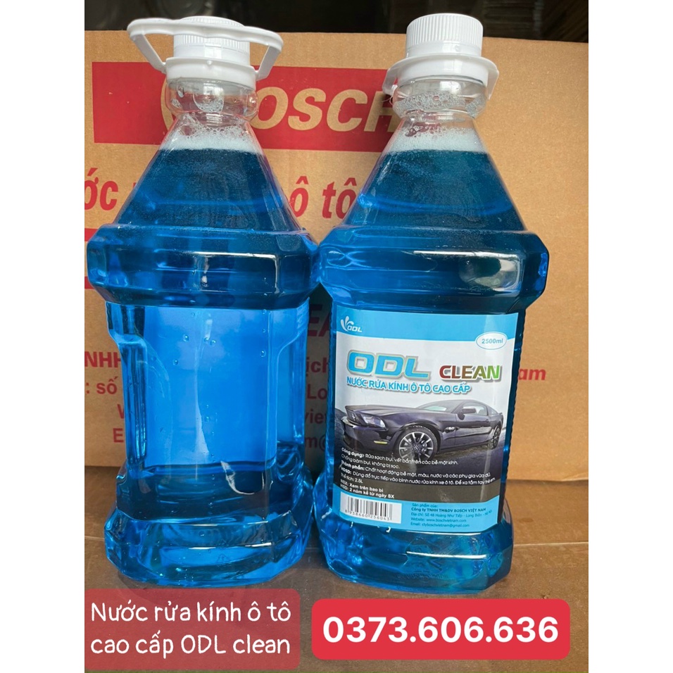 Nước rửa kính F1GLASS - ODL dạng can 2.5L HÀNG CAO CẤP Chính Hãng
