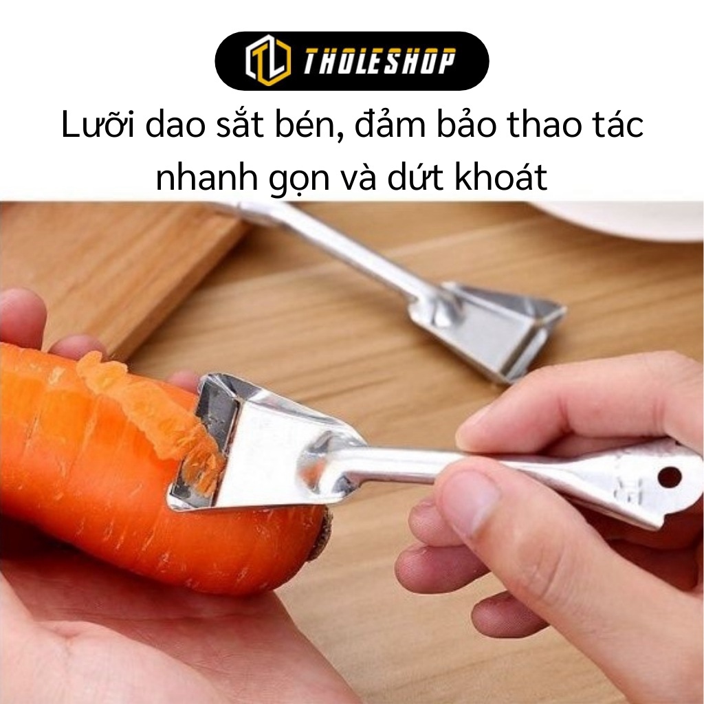 [SGD] Dao Nạo Rau Củ - Dụng Cụ Gọt Vỏ Củ Quả Nhỏ Gọn Bằng Thép Không Gỉ Tiện Dụng 8070