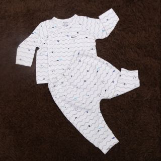 Bộ cotton Avaler dài tay cài chéo