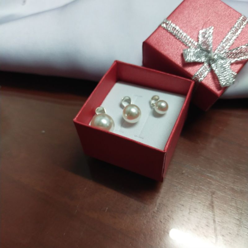 Mặt dây chuyền bạc 925 hạt châu sáng trọng thời trang dễ phối đồ vĩnh viễn bảo hành đánh sáng bạc