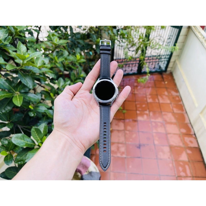 Dây da đồng hồ Samsung Galaxy Watch 3 41/45mm hàng chính hãng