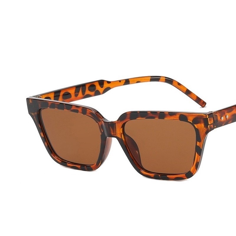 Kính Mát Gọng Vuông Nhỏ Màu Kẹo Thời Trang Hàn Quốc Cho Nữ