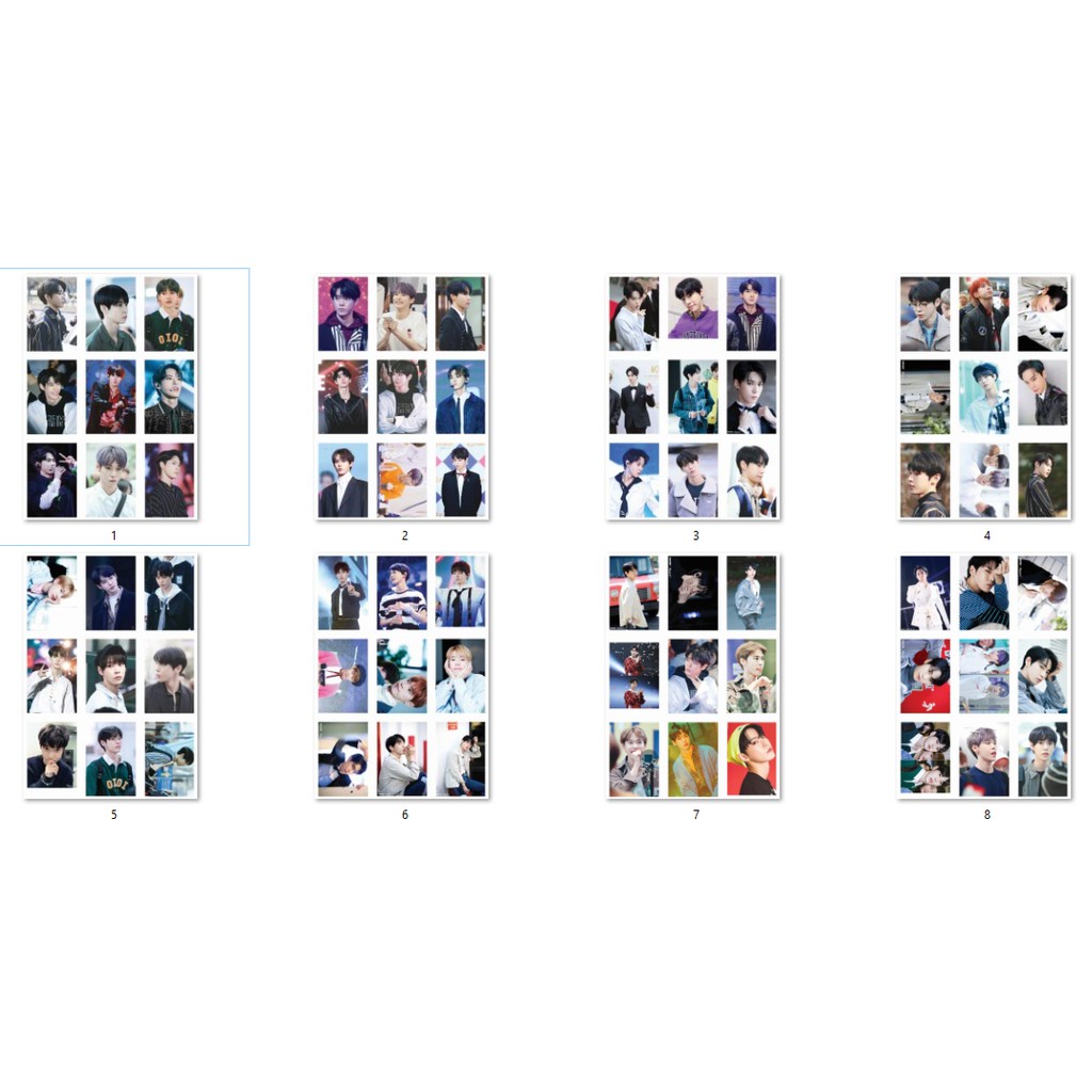 LOMO CARD 72 ảnh thành viên NCT - DOYOUNG