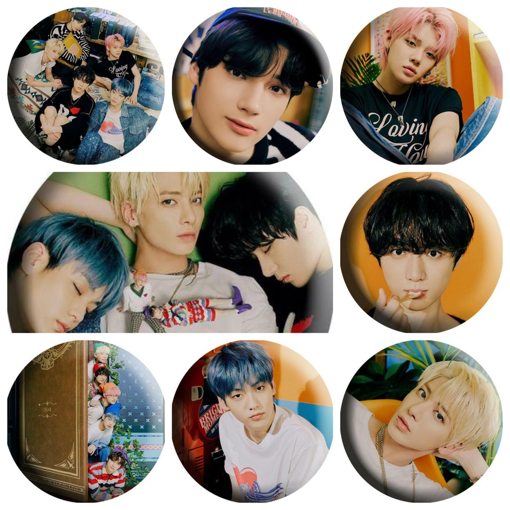 Huy hiệu cài áo IN HÌNH TXT Season Greeting's 2021 idol thần tượng kpop dễ thương tiện lợi