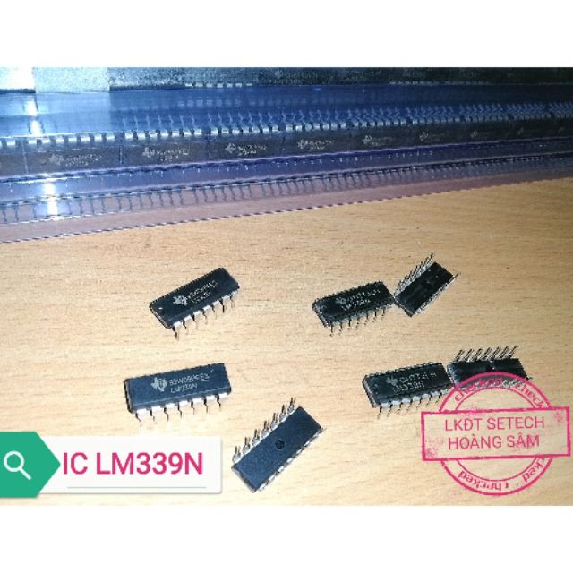 LM339 IC tương tự Comparator(so sánh) chân cắm,chân dán