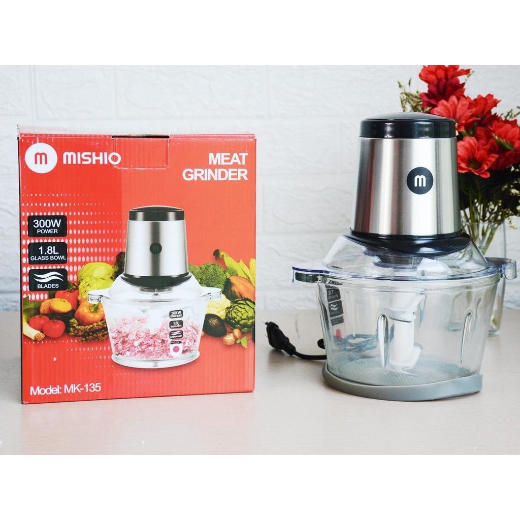 [FREESHIP] MÁY XAY THỊT, RAU CỦ QUẢ (3L) - SONOMO (1.8L, 350W) - INOX 304 (2L, 250W)