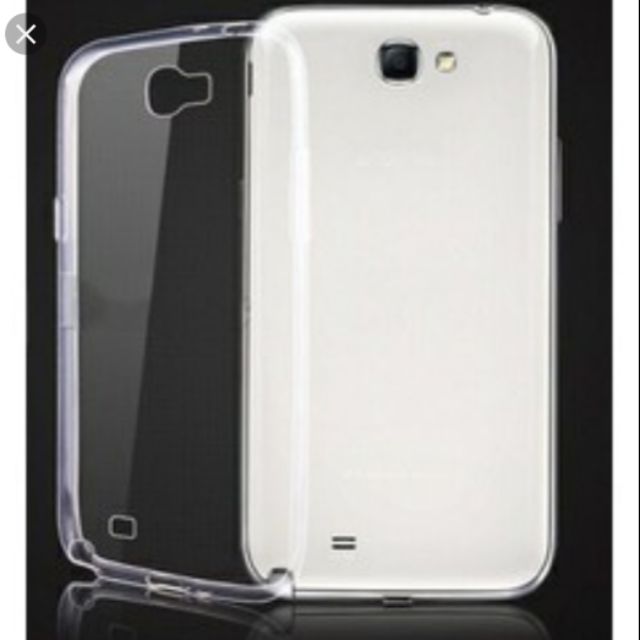 Ốp lưng galaxy note 2 silicon dẻo trong suốt siêu mỏng 0.5mm