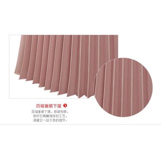 Chân váy xếp li dài