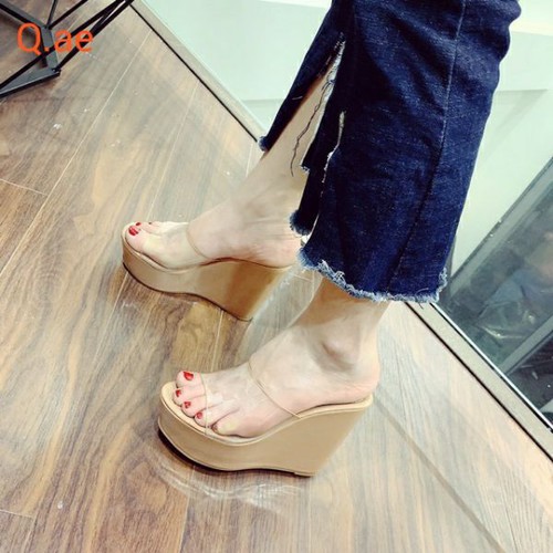 Dép xuồng quai trong 9cm siêu êm